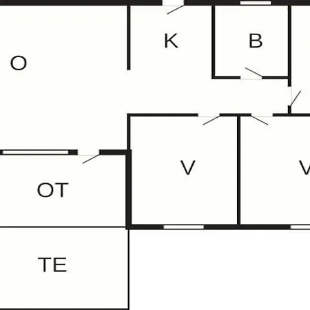 Holiday home 4 Person In Aakirkeby-by Traum Vester Somarken
